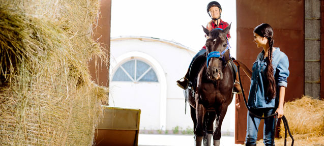 Horse riding tourism in Spain